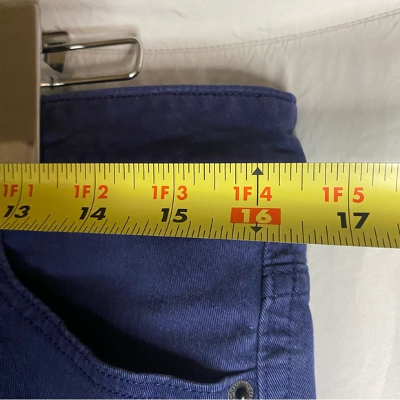 Calvin Klein Size 12 Ladies Straight Leg Jeans Women Dark  Wash Elastane Navy - Picture 9 of 11